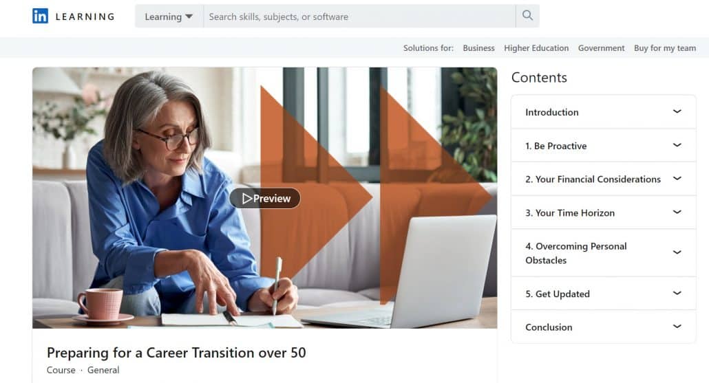 LIL Preparing for Career Transition Cover